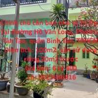 Chính chủ cần bán nhà Vị Trí Đẹp Tại quận Bình Tân, TPHCM