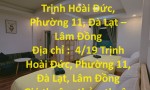CHO Thuê Villa Nguyên Căn ở Đà Lạt -  Tại 4/19 Trịnh Hoài Đức, Phường 11, Đà Lạt – Lâm Đồng
