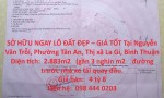 SỞ HỮU NGAY LÔ ĐẤT ĐẸP – GIÁ TỐT Tại Nguyễn Văn Trỗi, Phường Tân An, Thị xã La Gi, Bình Thuận