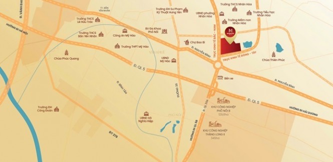 MỞ BÁN DỰ ÁN KHU ĐÔ THỊ TẠI dự án MAJESTIC CITY MỸ HÀO HƯNG YÊN