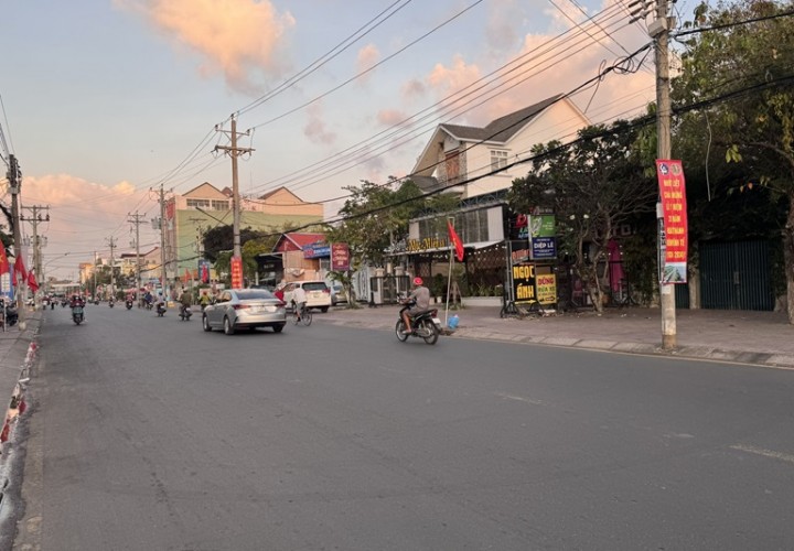 BÁN GẤP Nền Mặt Tiền Đường Trưng Nữ Vương, Phường Châu Phú B, Châu Đốc, An Giang