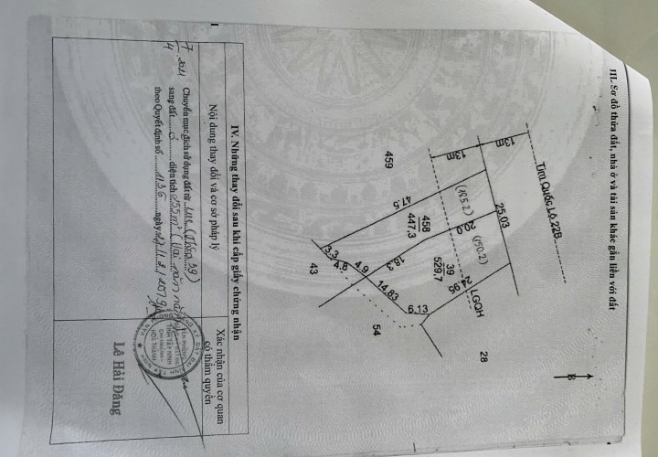 Chính Chủ Cần Bán NHANH Lô Đất Vị Trí Đắc Địa Mặt Tiền Quốc Lộ 22B Xã Hiệp Tân, Hòa Thành, Tây Ninh