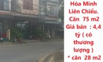 CHÍNH CHỦ Cần Bán 2 Căn Nhà Tại Số nhà 35 Phú Lộc 5,  Hòa Minh Liên Chiểu.