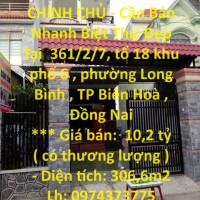 CHÍNH CHỦ - Cần Bán Nhanh Biệt Thự Đẹp Tại  KCN Biên Hoà 2, Long Bình - Đồng Nai