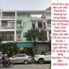 Chính Chủ cần bán căn nhà Phố Số 61, Đường Lạc Long Quân, Đông Vệ, TP Thanh Hoá.