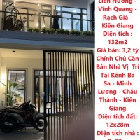 Chính Chủ Cần Bán Nhà Vị  Trí Tại Đường Lộ Liên Hương - Vĩnh Quang - Rạch Giá - Kiên Giang