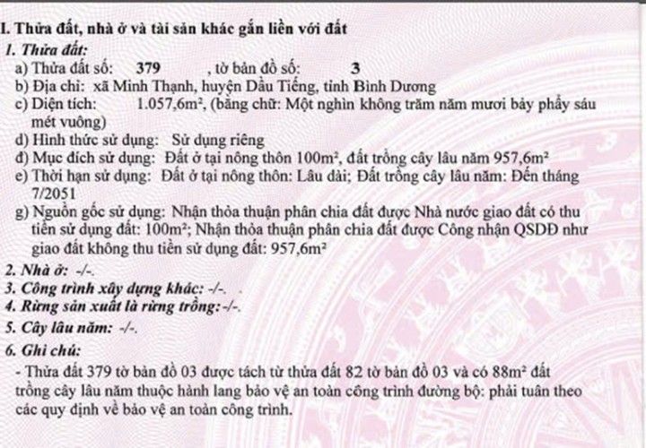 ĐẤT CHÍNH CHỦ - GIÁ TỐT Cần bán nhanh 3 lô đất liền kề vị trí đẹp nằm trên đường DH707