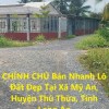 CHÍNH CHỦ Bán Nhanh Lô Đất Đẹp Tại Xã Mỹ An, Huyện Thủ Thừa, Tỉnh Long An