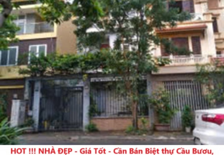 HOT !!! NHÀ ĐẸP - Giá Tốt - Cần Bán Biệt thự Cầu Bươu, Thanh Liệt ,Thanh Trì Hà Nội