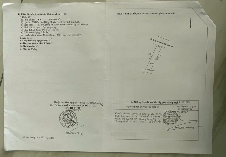Nhà Đẹp - Giá Tốt - Chính Chủ Cần Bán Căn Nhà Liền Quán Cà Phê Sân Vườn Tại Đức Hòa, Long An.