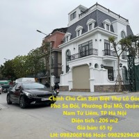 Chính Chủ Cần Bán Biệt Thự Lô Góc Phố Sa Đôi, Phường Đại Mỗ, Quận Nam Từ Liêm, TP Hà Nội