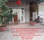 CHÍNH CHỦ CẦN BÁN Nhà Và Đất 2 Mặt Tiền Tại Thôn Tân Lập, Xã Tây Ninh Hoà, Tỉnh Khánh Hoà.