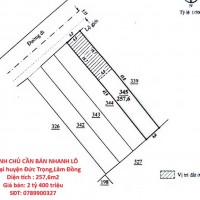 HOT ĐẤT VỊ TRÍ ĐẸP- ĐẦU TƯ LÀ SINH LỜI- CHÍNH CHỦ CẦN BÁN NHANH LÔ ĐẤT tại huyện Đức Trọng, tỉnh Lâm Đồng