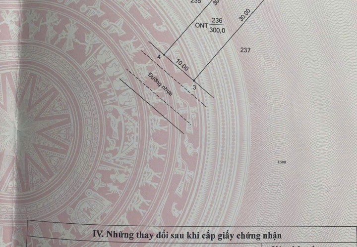 ĐẦU TƯ SINH LỜI - Bán Đất Khu Tái Định Cư Minh Tân, Dầu Tiếng, Bình Dương