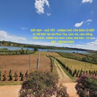 ĐẤT ĐẸP – GIÁ TỐT - CHÍNH CHỦ CẦN BÁN LÔ ĐẤT VỊ TRÍ ĐẸP TẠI Xã Phúc Thọ, Lâm Hà, Lâm Đồng