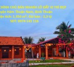 GIÁ TỐT – CHÍNH CHỦ BÁN NHANH LÔ ĐẤT VỊ TRÍ ĐẸP Huyện Hàm Thuận Nam, Bình Thuận