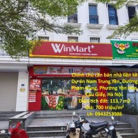 Chính chủ cần bán nhà liền kề khu đô thị Nam Trung Yên, phường Yên Hòa, quận Cầu Giấy, Hà Nội