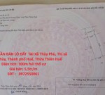 HOT HOT - CẦN BÁN LÔ ĐẤT  TẠI Xã Thủy Phù, Thị xã Hương Thủy, Thành phố Huế, Thừa Thiên Huế