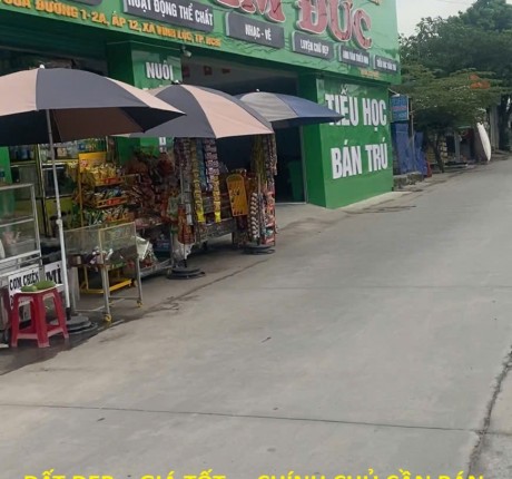 ĐẤT ĐẸP – GIÁ TỐT – CHÍNH CHỦ CẦN BÁN TẠI MẶT TIỀN LIÊN ẤP 1-2 , Xã Vĩnh Lộc A, Huyện Bình Chánh