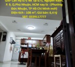 NHÀ ĐẸP – GIÁ TỐT – CHÍNH CHỦ CẦN  BÁN GẤP Căn Hộ 675 NK Tại 675, Nguyễn Kiệm, P. 9, Q.Phú Nhuận, HCM