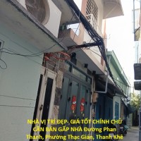 NHÀ VỊ TRÍ ĐẸP- GIÁ TỐT CHÍNH CHỦ CẦN BÁN GẤP NHÀ Đường Phan Thanh, Phường Thạc Gián, Thanh Khê