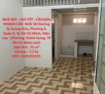 NHÀ ĐẸP – GIÁ TỐT –CẦN BÁN NHANH CĂN  NHÀ TẠI Đường Tạ Quang Bửu, Phường 4, Quận 8, Tp Hồ Chí Minh