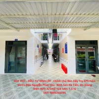 HOT HOT - Chính Chủ Bán Dãy Trọ KP5 Hẻm Vườn Đào Nguyễn Phúc Chu- Bình San Hà Tiên, An Giang