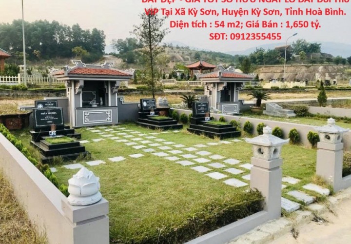 ĐẤT ĐẸP - GIÁ TỐT SỞ HỮU NGAY LÔ ĐẤT Đồi Thổ VIP Tại Xã Kỳ Sơn, Huyện Kỳ Sơn, Tỉnh Hoà Bình.