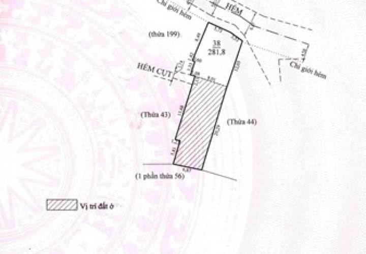 CẦN BÁN NHÀ - ĐẤT ĐƯỜNG TRẦN PHÚ, Phường 3, Thành Phố Đà Lạt, Tỉnh Lâm Đồng.