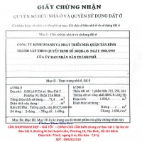 CĂN SHOPHOUSE ĐẸP – GIÁ TỐT – CHÍNH CHỦ CẦN BÁN chung cư Bàu Cát 2 Tại Dự án Bàu Cát II