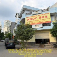 NHÀ ĐẸP – GIÁ TỐT – BÁN GẤP NHÀ tại Phường Phú Mỹ, Quận 7, TP HCM
