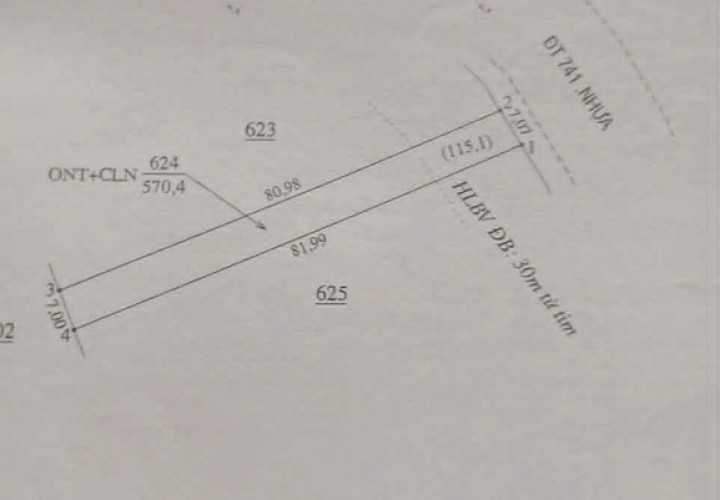 ĐẤT  ĐẸP- GIÁ TỐT- CẦN BÁN NHANH ĐẤT Tại Đường DT747, Phú Riềng, Bù Gia Mập, Bình Phước