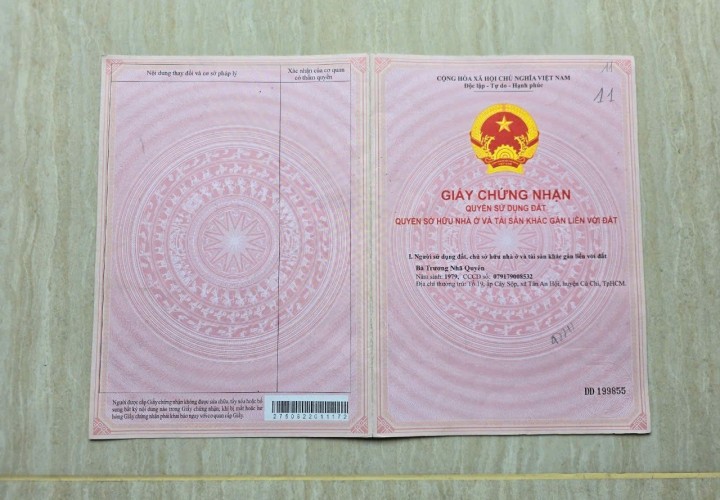 VỊ TRÍ ĐẸP - GIÁ TỐT - CẦN BÁN LÔ ĐẤT CLN TẠI Tổ 19, Ấp Cây Sộp, Tân An Hội, Huyện Củ Chi, HCM