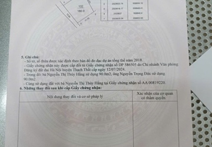 HOT ĐẤT VỊ TRÍ ĐẸP   - GIÁ TỐT chính chủ cần bán nhanh 2 lô đất liền kề tại huyện Thạch Thất, Tp Hà Nội