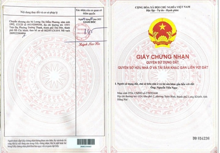 Sở Hữu Ngay Lô Đất Chính Chủ - Giá Tốt Ấp Thọ An, Xã Bảo Quang, TP Long Khánh, Tỉnh Đồng Nai