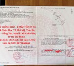 ĐẤT CHÍNH CHỦ - 2 MẶT TIỀN Vị Trí Xã Châu Pha, TP Phú Mỹ, Tỉnh Bà Rịa - Vũng Tàu