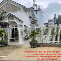 ĐẤT CHÍNH CHỦ - 3 Lô LIỀN KỀ THỔ CƯ 100% - 163/7 Bùi Thị Xuân, P1 TP Bảo Lộc, Lâm Đồng