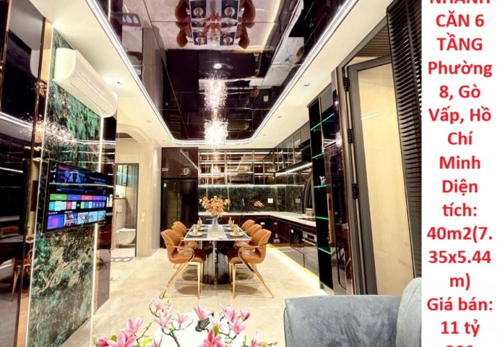 NHÀ HIẾM CẦN BÁN NHANH CĂN 6 TẦNG Phường 8, Gò Vấp, Hồ Chí Minh - GIÁ SIÊU TỐT