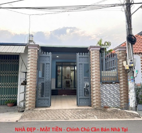 NHÀ ĐẸP - MẶT TIỀN - Chính Chủ Cần Bán Nhà Tại Trảng Dài, Biên Hòa, Đồng Nai