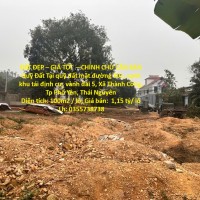 ĐẤT ĐẸP – GIÁ TỐT  – CHÍNH CHỦ CẦN BÁN Quỹ Đất Tại Xã Thành Công, Tp Phổ Yên, Thái Nguyên