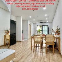 CĂN HỘ ĐẸP – GIÁ TỐT  – CHÍNH CHỦ BÁN CĂN HỘ FPT PLAZA 1 Phường Hòa Hải, Ngũ Hành Sơn, Đà Nẵng