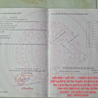ĐẤT ĐẸP – GIÁ TỐT  – CHÍNH CHỦ CẦN BÁN GẤP tại  Xã Tân Thạnh, thị xã Gía Rai, tỉnh Bạc Liêu
