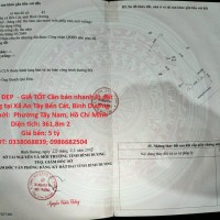 ĐẤT VỊ TRÍ ĐẸP  - GIÁ TỐT Cần bán nhanh lô đất tiềm năng tại Xã An Tây Bến Cát, Bình Dương