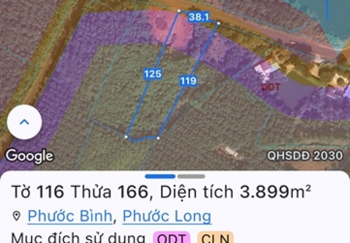 CẦN BÁN ĐẤT VIEW HỒ – VIEW NÚI - VIEW SĂN MÂY SIÊU ĐẸP Tại PHƯỚC BÌNH – ĐỒNG NAI