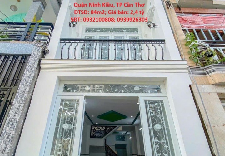 NHÀ ĐẸP GIÁ TỐT- CẦN BÁN Tại Phường Cái Khế, Ninh Kiều, Cần Thơ