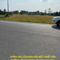 CHÍNH CHỦ CẦN BÁN GẤP ĐẤT 3 MẶT TIỀN ĐƯỜNG HỒ CHÍ MINH, Thị Trấn Hiệp Hòa
