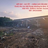 ĐẤT ĐẸP – GIÁ TỐT  – CHÍNH CHỦ CẦN BÁN TẠi Rạch Chuối, Khu Vực Mỹ Phụng, phường An Bình, TP CẦN THƠ
