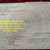 ĐẤT KINH DOANH - GIÁ TỐT CHÍNH CHỦ CẦN BÁN GẤP ĐẤT Đường T18 xã Đăk Xú-  Ngọc Hồi -  Kon Tum