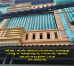 NHÀ ĐẸP – GIÁ TỐT –CHÍNH CHỦ CẦN BÁN NHÀ TẠIĐường Ngõ 77 Đông Tác - Phường Đông Thọ, TP. Thanh Hóa, Thanh Hóa,
