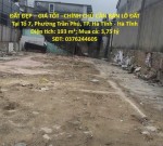 ĐẤT ĐẸP – GIÁ TỐT –CHÍNH CHỦ CẦN BÁN LÔ ĐẤT Tại Tổ 7, Phường Trần Phú, TP. Hà Tĩnh - Hà Tĩnh